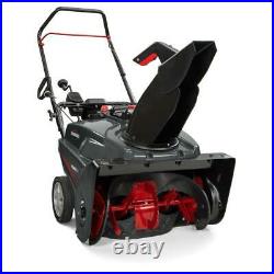 Single-Stage 22 in. 208 cc Gas Snowthrower with Snow Shredder Serrated Auger