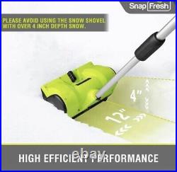 Snapfresh Cordless Snow Shovel Brushless 20 Volt 4.0Ah Li-ion Battery/charger