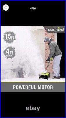 Snapfresh Cordless Snow Shovel Brushless 20 Volt 4.0Ah Li-ion Battery/charger