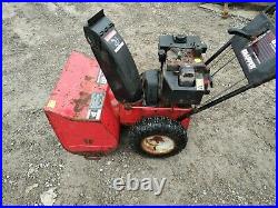 Snapper 2 Stage Snow Thrower 8 Horsepower 24 Clearing Width blower 8/24