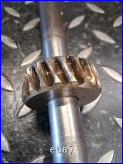 Snapper 422 722 Snowblower Auger Shaft 7029554YP & Worm Gear 7027652YP SAVE