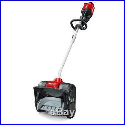 Snapper Cordless Electric Snow Blower Shovel XD 12 in. 82-Volt Max Tool Only
