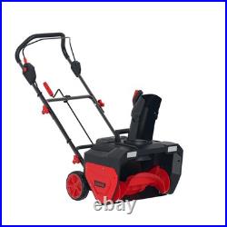 Snow Blower 40V Cordless 21 Clearing Width 2 x 5.0Ah Batteries LED Light Adjust