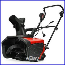 Snow Blower Electric Snow Thrower Push Cleaning Machine 18 Inches Corded 180 deg