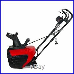 Snow Blower Electric Snow Thrower Push Cleaning Machine 18 Inches Corded 180 deg