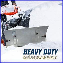 Snow Blower Push Blade Slush Plow Turn Your 24 Self-Propelled into a snow plow