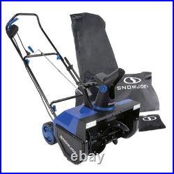 Snow Joe 15-amp Electric Snow Blower 22 Dual Led Lights Bonus Cover Blue