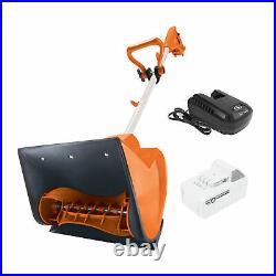 Snow Joe 24V-SS11-XR-ORG-RM 24-Volt iON+ Cordless Snow Shovel Kit 11-Inch