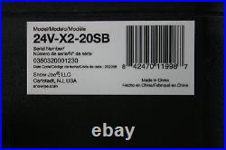 Snow Joe 24V-X2-20SB 20 Inch Cordless Snow Blower Kit 2 Batteries w Charger