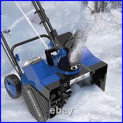 Snow Joe 24V-X2-SB18 18-Inch 48-Volt 4-Ah Cordless Snow Blower, (2x4.0AH)