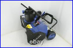 Snow Joe 24V-X2-SB18 18 Inch 48 Volt 4 Ah Cordless Snow Blower Machine Blue