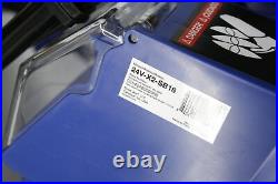 Snow Joe 24V-X2-SB18 18 Inch 48 Volt iON+ Cordless Snow Blower 1200 W Blue