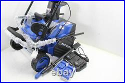 Snow Joe 24V-X2-SB18 Professional 18 Inch 48 Volt 4 Ah Cordless Snow Blower Blue