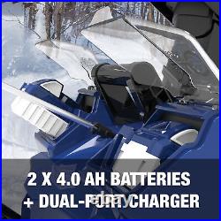 Snow Joe 24V-X2-SB18-TV1 48-Volt IONMAX Snow Blower Bundle 2 x 4.0-Ah Batteries