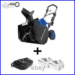 Snow Joe 24V-X2-SB18-XR 48-Volt iON+ Cordless Snow Blower Kit 18-Inch