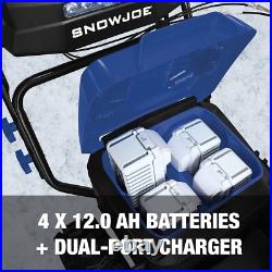 Snow Joe 24V-X4-SB24 96V Brushless Cordless Snow Blower (READ LISTING) #4380