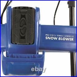Snow Joe 40-Volt Cordless Brushless Single Stage Snowblower 18 Inch 5.0-Ah