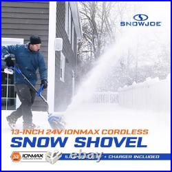 Snow Joe Cordless Snow Shovel Kit for Car Driveway Snow Removal, 24V-SS13-XR