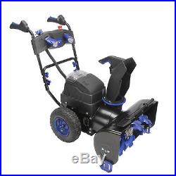 Snow Joe Cordless Two Stage Snow Blower 24-In 4-Speed 6.0 AH Batteries Inc