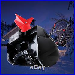 Snow Joe Electric Single Stage Snow Thrower 18-Inch 13.5 Amp Headlights