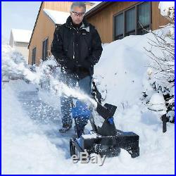 Snow Joe Hybrid Single Stage Snow Blower 18-Inch 40V 13.5 Amp Brushless
