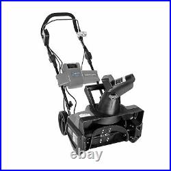 Snow Joe ION18SB 18 in. 40-Volt Cordless Snow Blower withBattery & Charger Gray