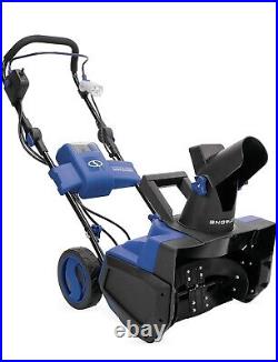 Snow Joe ION18SB-PRO 18-Inch 5.0 Ah Cordless Single Stage Brushless Blower, BLUE