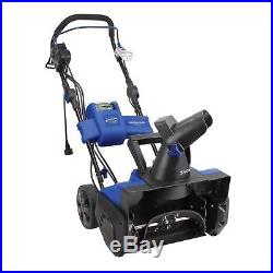 Snow Joe ION18SBHYB 18in 40-Volt Hyrbid Snow Blower withBattery & Charger Blue