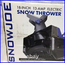 Snow Joe SJ618E Electric Single Stage 18-Inch, 13 Amp Snow Thrower #10294