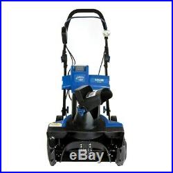 Snow Joe iON Cordless Single Stage Snow Thrower with Blue