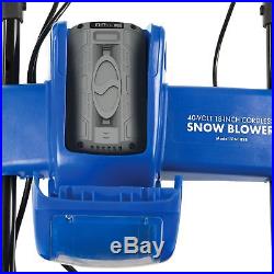 Snow Joe iON18SB PRO Cordless Snow Blower with 5 Amp Battery and Charger