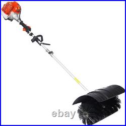 Snow sweeper GASOLINE POWERED BROOM SWEEPER, 52CC 2 STROKE, BROOM BRUSH 21x10