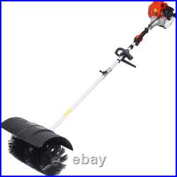 Snow sweeper GASOLINE POWERED BROOM SWEEPER, 52CC 2 STROKE, BROOM BRUSH 21x10