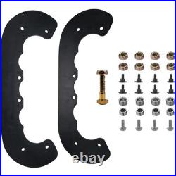 Snowblower Rubber Auger Paddles Kit Replacement for Toro 20 21 Models