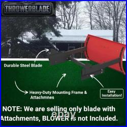 Snowplow Blade Kit (Snowblower not Included) for 22-32 in 2/3 Stage Snow Blowers