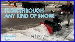 Snowplow Kit Blade & Hardware 22-32 2/3 Stage Snow Blower Attachment Universal