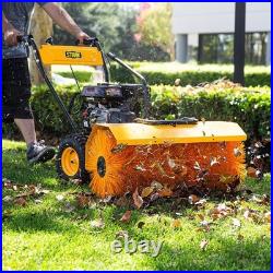 Stark 7.0HP Walk-Behind Power Sweeper 31 Gas Broom Leaves Dirt Snow