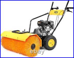 Stark 7.0HP Walk-Behind Power Sweeper 31 Gas Broom Leaves Dirt Snow