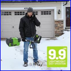 Steelite 12in Electric Cordless Snow Shovel with 4.0-Ah 21V Battery and Charger Steelite 12in Electric Cordless Snow Shovel with 4.0-Ah 21V Battery and Charger