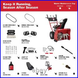 Storm 26 In. 208 Cc Two- Stage Gas Snow Blower with Electric Start Self Propelle