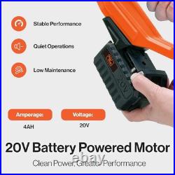SuperHandy Snow Thrower Power Shovel 4Ah DC 20V Upgraded Design Scratch & Dent