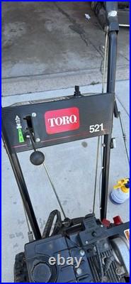 TORO 521 Snowblower, 3-Speed, Metal, 21, Gas, Reverse Gear