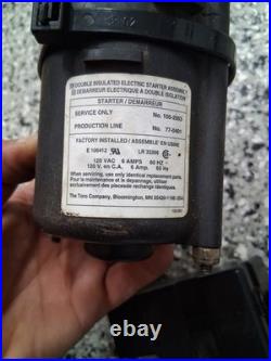 TORO SNOW BLOWER POWERLITE, CCR1000, CCR 1000E ELECTRIC STARTER Needs Parts