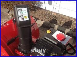 TROY-BILT 2410 SNOW BLOWER 24 TWO-STAGE ELECTRIC START. 3 Months Old