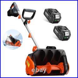 TaskStar 40V 16 Cordless Snow Shovel Kit 2x5.0 Ah Battery 23Ft Electric Thrower