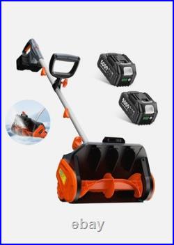 TaskStar Cordless Snow Shovel 16.5 Electric Shovel 2x5.0Ah Battery 23Ft Throw TaskStar Cordless Snow Shovel 16.5 Electric Shovel 2x5.0Ah Battery 23Ft Throw