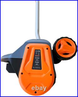 TaskStar Cordless Snow Shovel 16.5 Electric Shovel 2x5.0Ah Battery 23Ft Throw