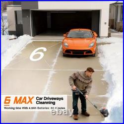 Taskstar 20V Electric Cordless Snow Shovel 12 2x4.0Ah Battery & Fast Charger