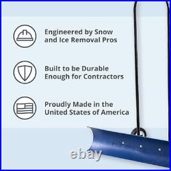 The Snowcaster 80snc 48-inch Bi-directional Wheeled Snow Shovel Pusher. 48x10.5