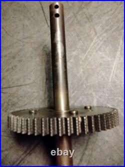 Toro 524 624 724 824 Snowblower Axle 7/8 Dia X 23 3/4 L Axle with Welded Gear
